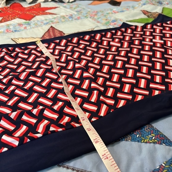 MICHAEL Michael Kors Geometric Print Cap Sleeve Dress - Picture 12 of 13